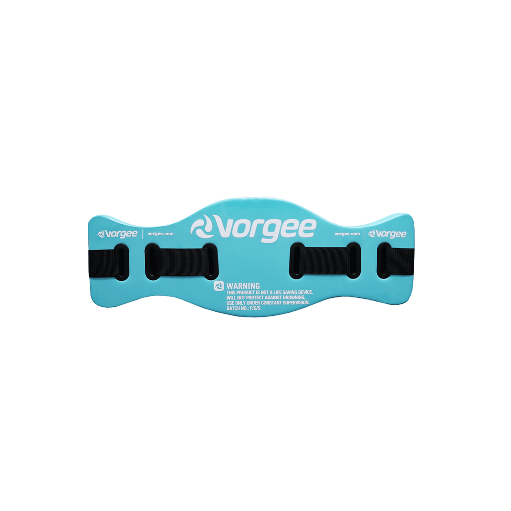 Small Aqua Belt in Aqua with black adjustable straps 