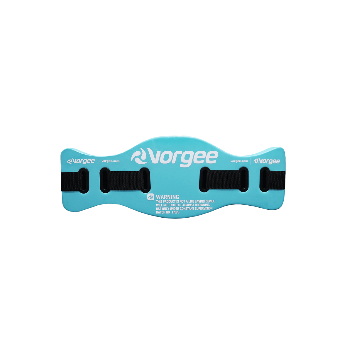 Small Aqua Belt in Aqua with black adjustable straps 