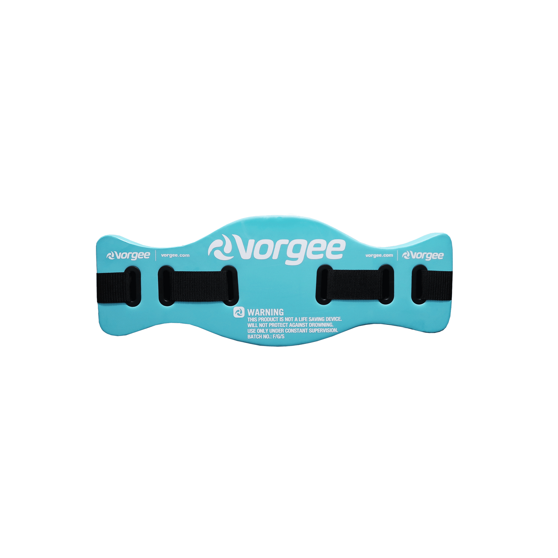 Small Aqua Belt in Aqua with black adjustable straps 