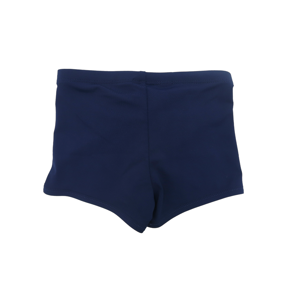boys junior swim short with drawcord tie in navy