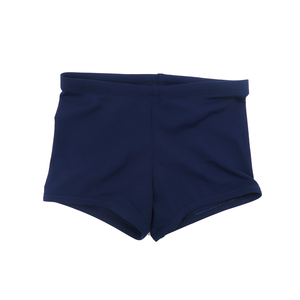 boys junior swim short with drawcord tie in navy