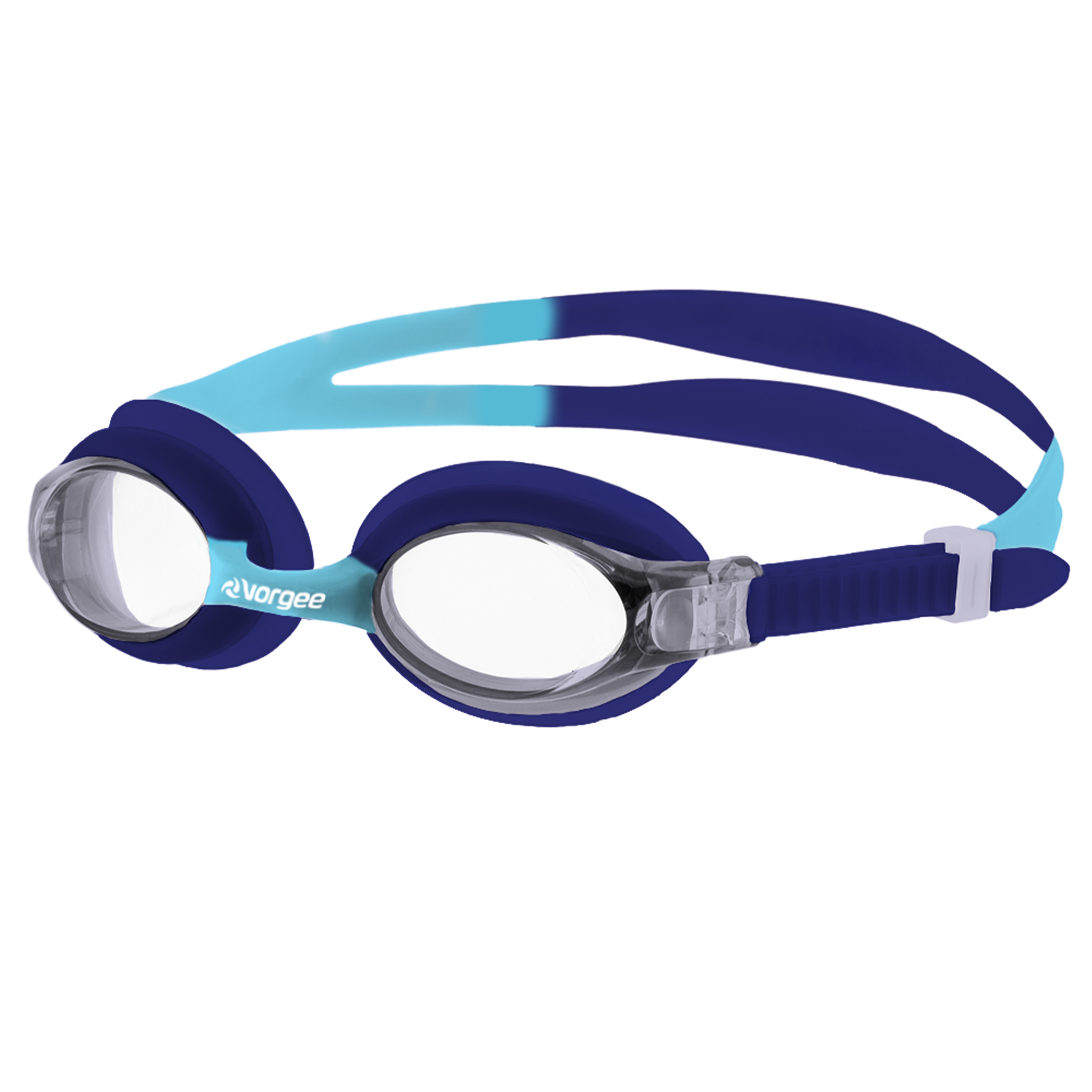 Dolphin Tint junior swimming goggle in Navy & Light Blue