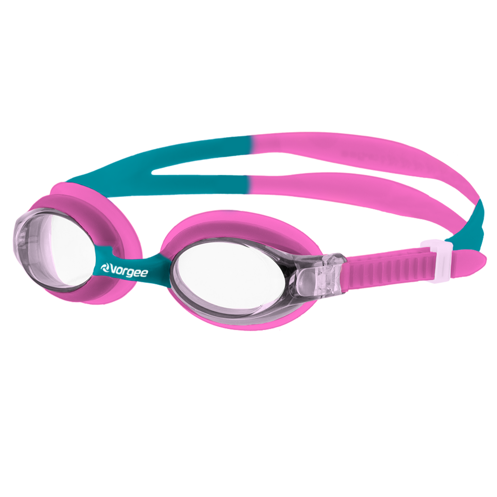 Dolphin Tint junior swimming goggle in Pink & Teal
