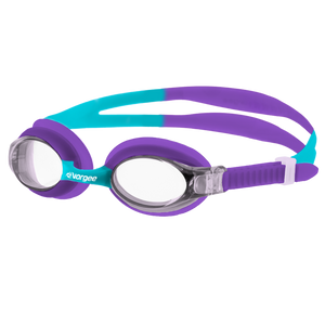Dolphin Tint junior swimming goggle in Purple & Aqua 