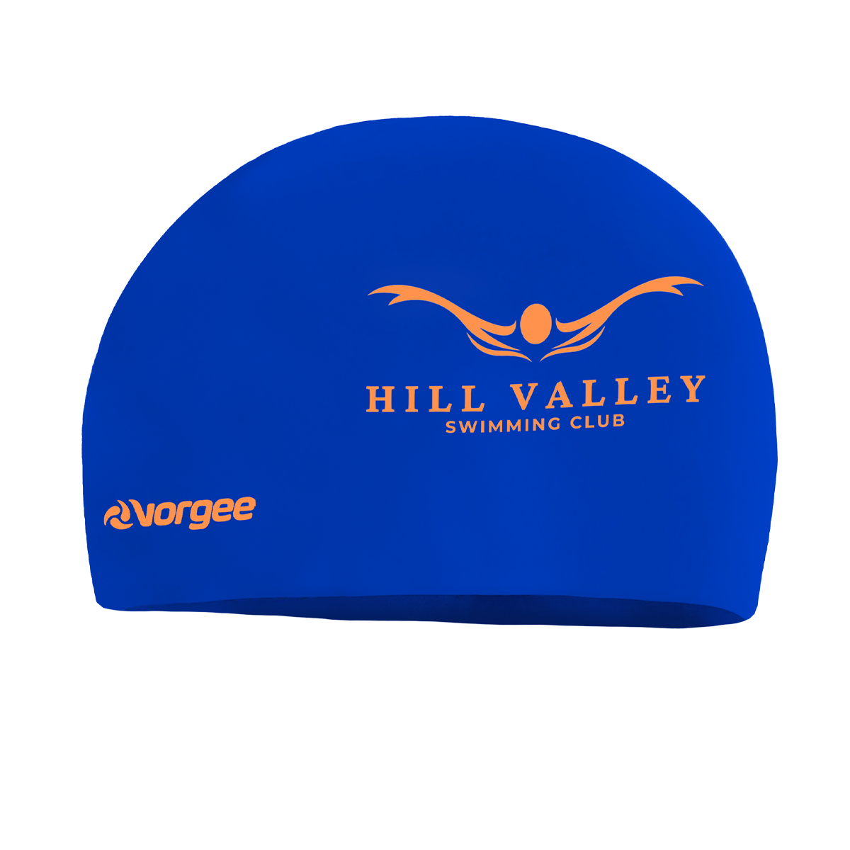 Logo Printed | Dome Soft Silicone Swim Cap