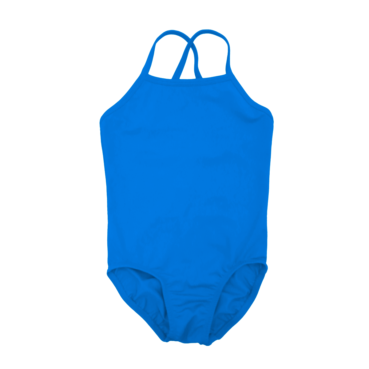 Girls Junior Wanda One Piece Cross Back - Blue