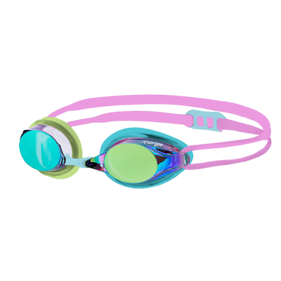 Missile Mix swimming goggle in Lt Green, Teal, Lt Blue & Lilac