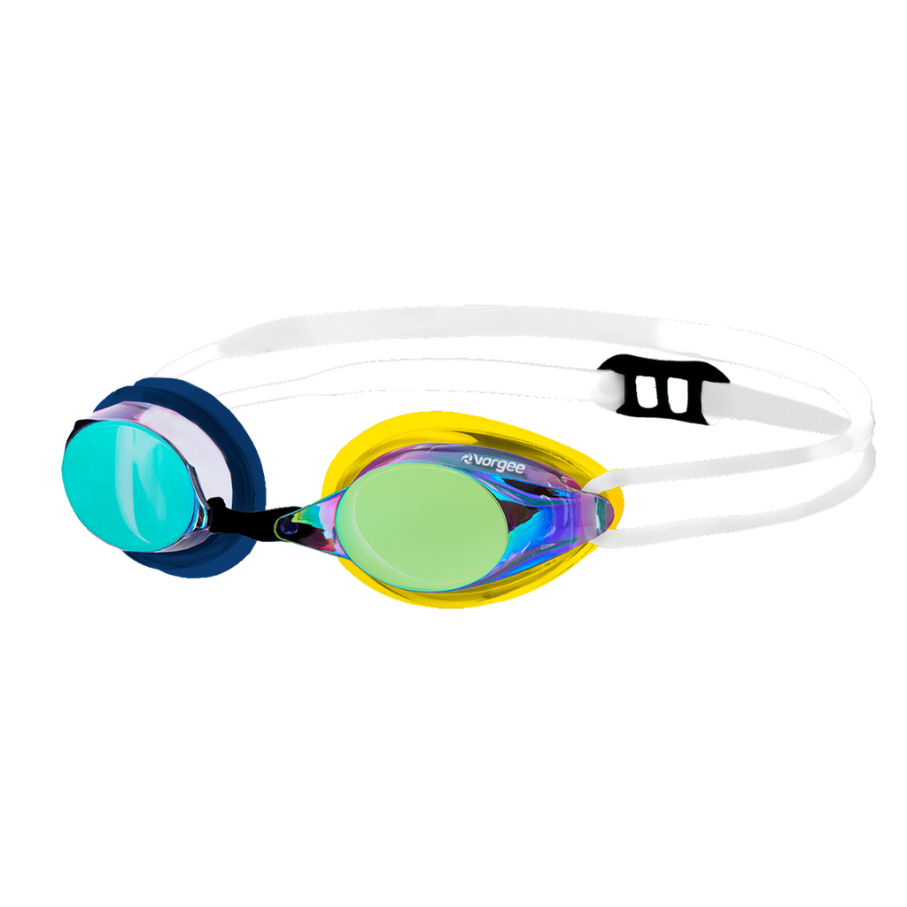 Missile Mix swimming goggle in Navy, Yellow, Black & White 