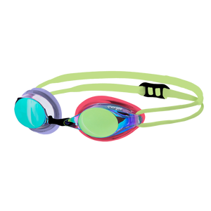 Missile Mix swimming goggle in Lavender, Coral, Black & Green 