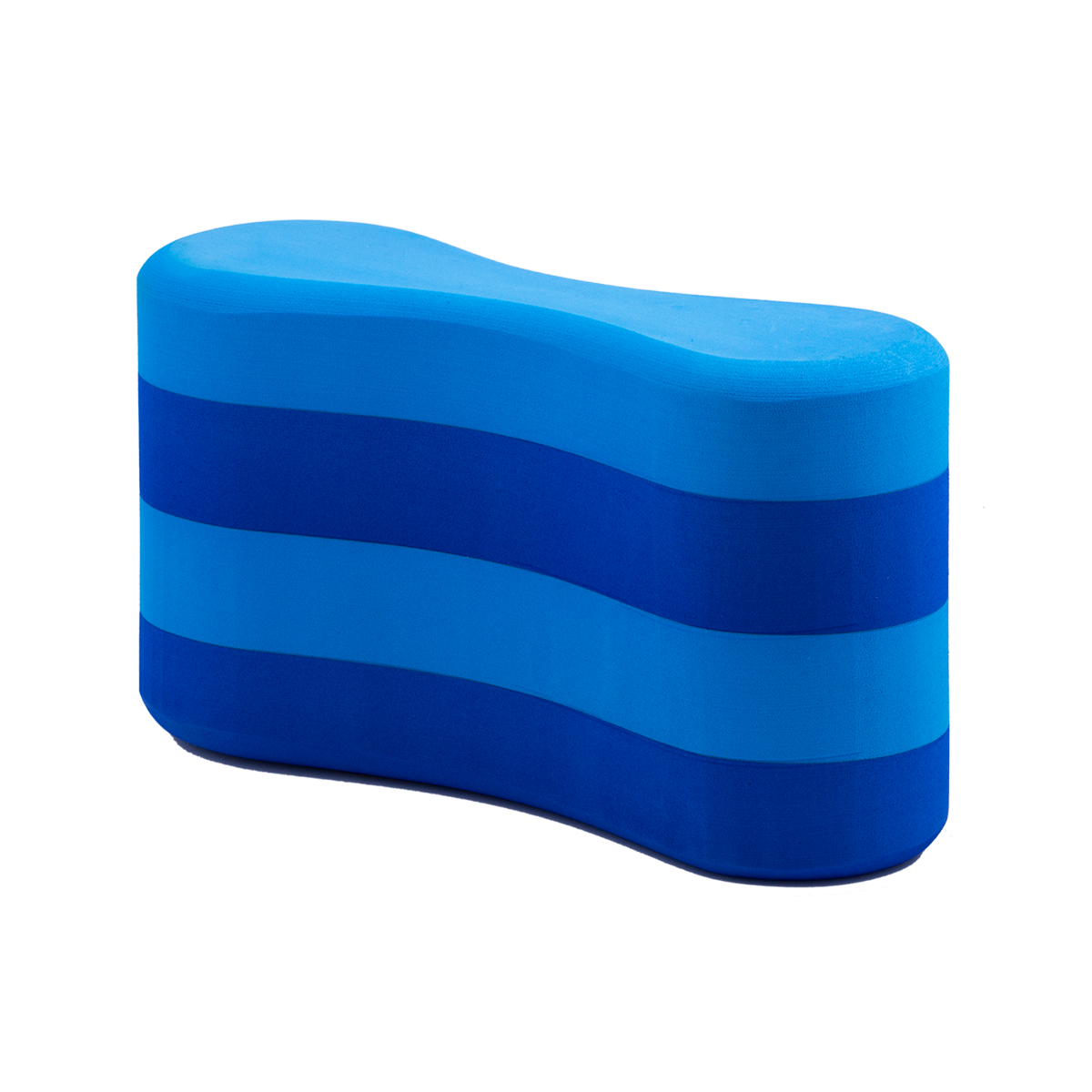 4 Layer Figure 8 Pull Buoy in alternating colours Dark Blue and Light Blue
