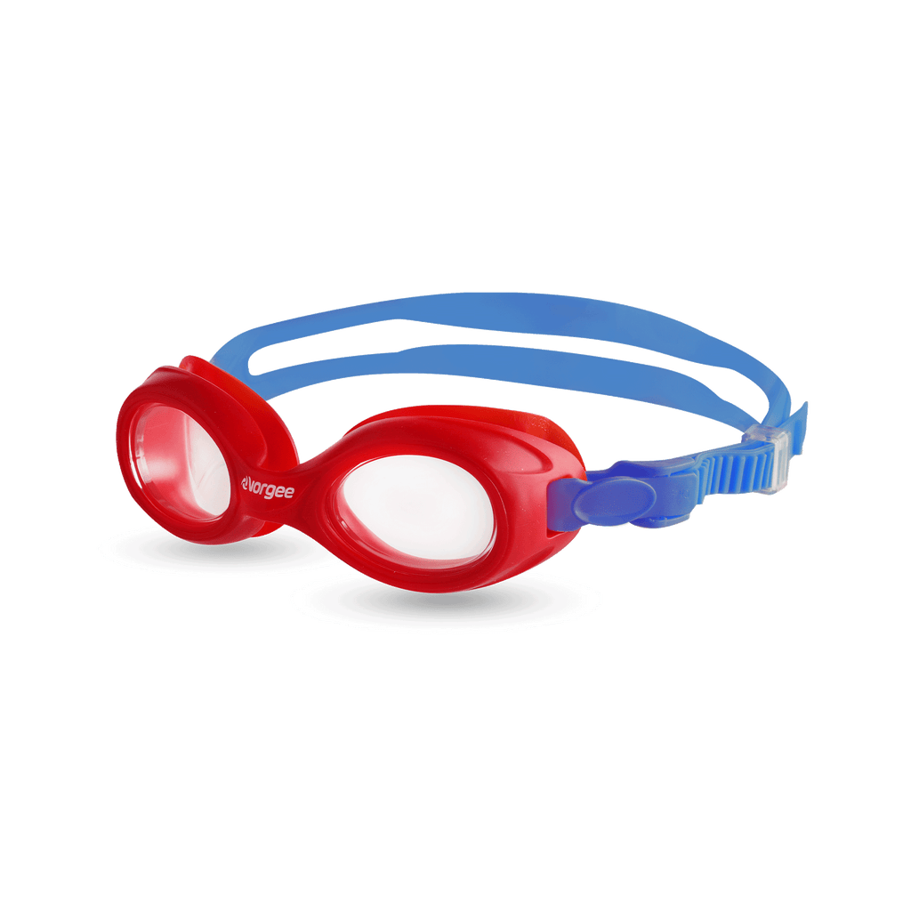 Starfish Kids Alive Tint junior swimming goggle in Red & Blue 