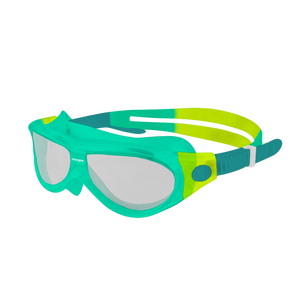 Starfish Mask Kids Alive Tint junior swimming goggle in Green, Pear Green & Forest Green 