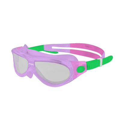 Starfish Mask Kids Alive Tint junior swimming goggle in Purple, Pink & Mint Green