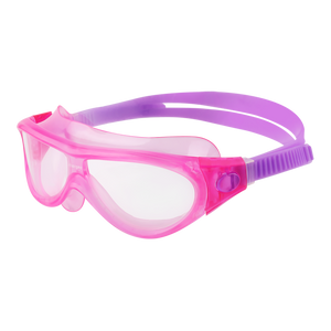 Starfish Mask Kids Alive Clear junior swimming goggle in Pink & Purple 