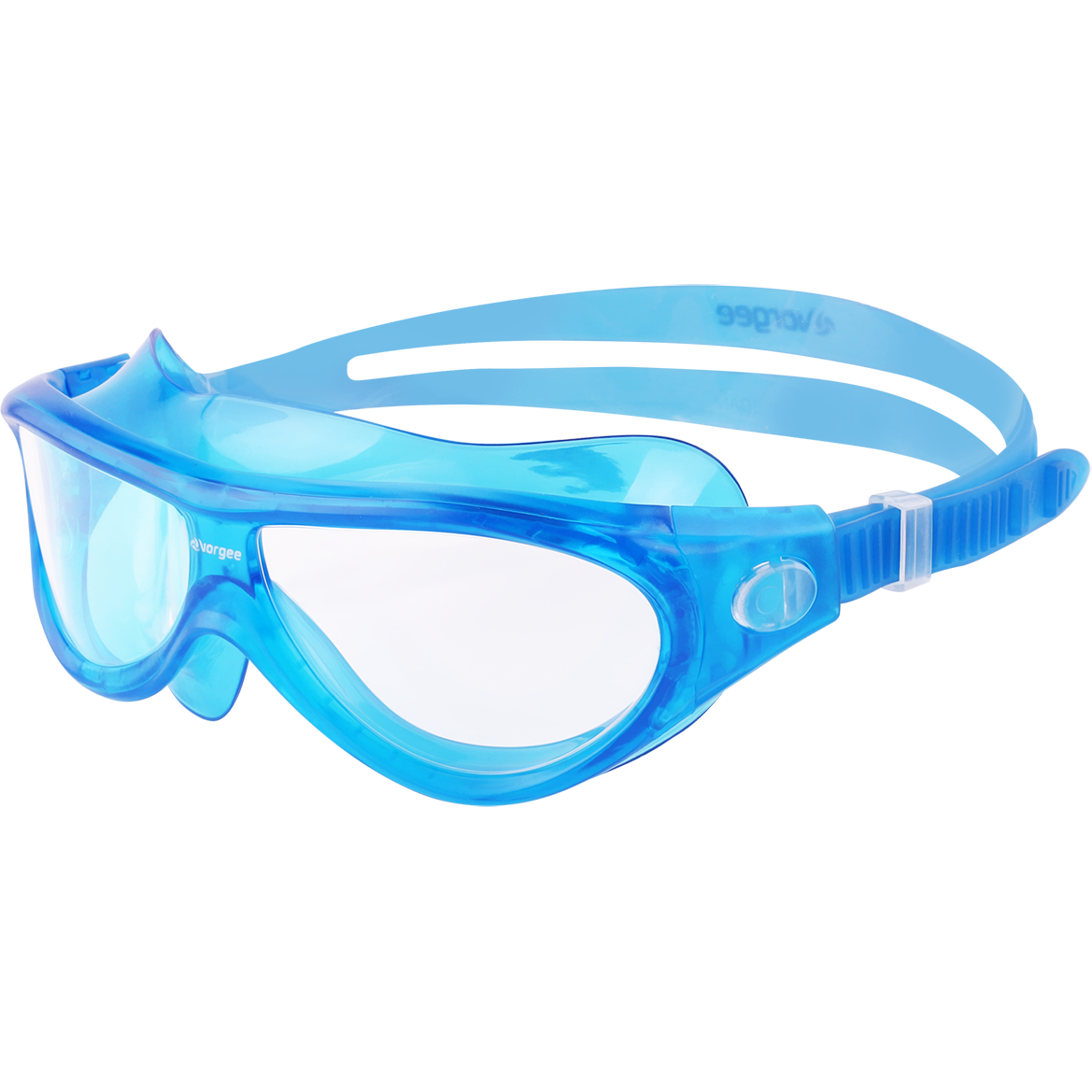 Starfish Mask Kids Alive Clear junior swimming goggle in Blue