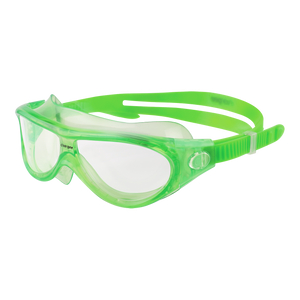 Starfish Mask Kids Alive Clear junior swimming goggle in Green