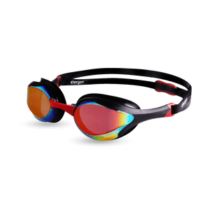 Stealth MkII swimming goggle in Black & Red 