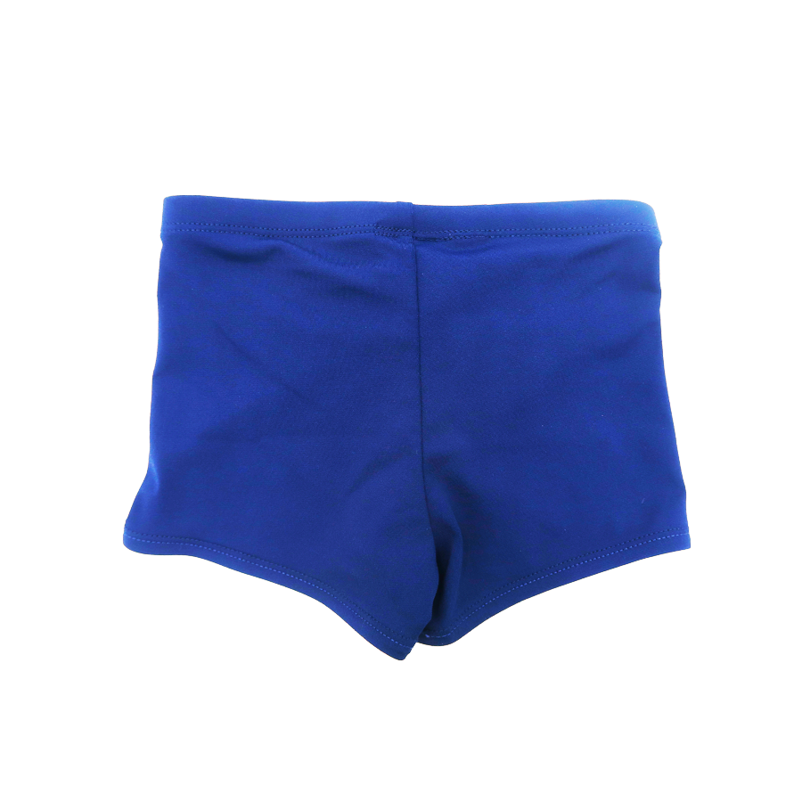 boys junior swim short with drawcord tie in royal blue