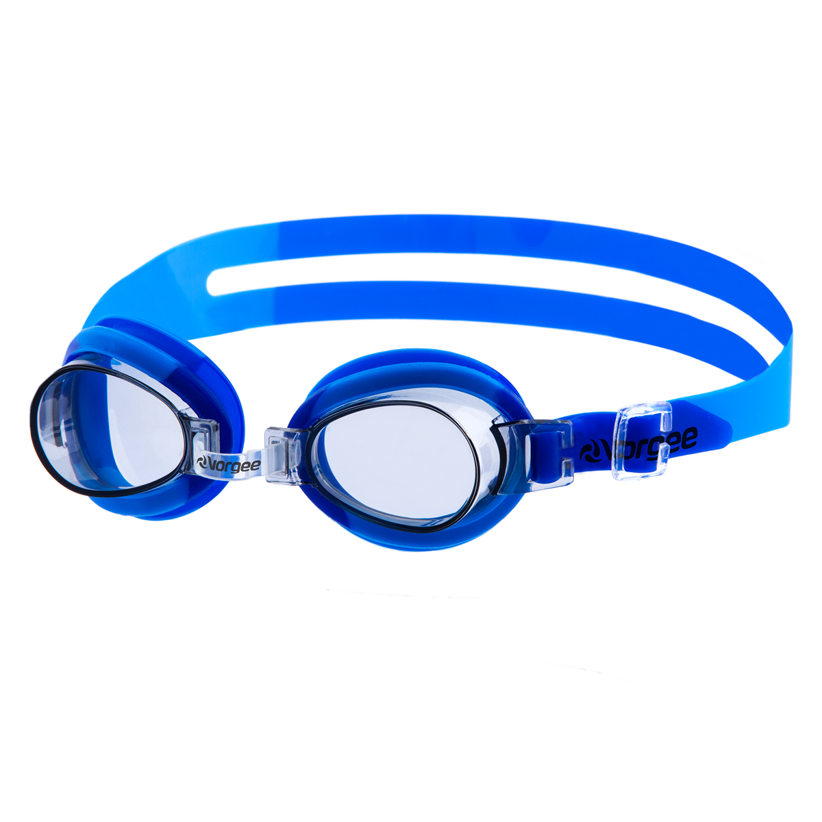 Aqua-Star junior swimming goggle in blue & blue 