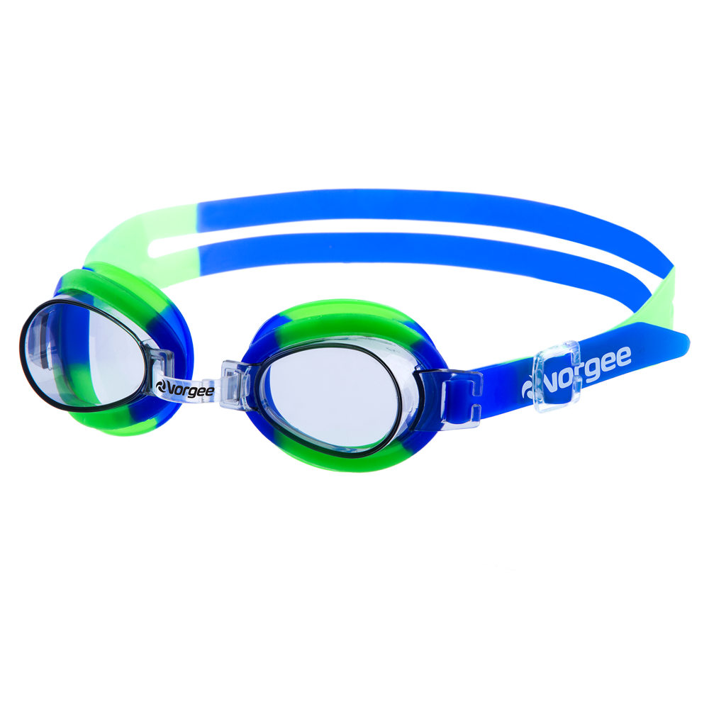 Aqua-Star junior swimming goggle in blue & green 