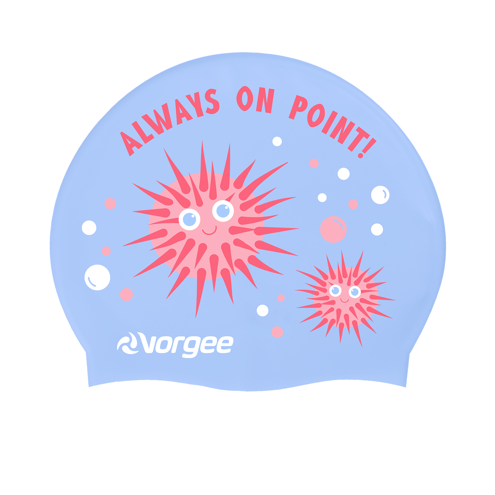 Character Jnr Silicone Swim Cap | Sea Urchin