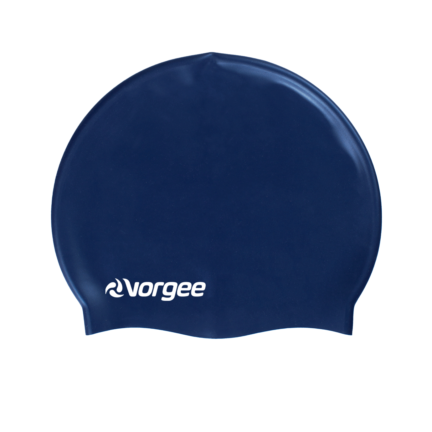 Classic silicone swimming cap in Navy