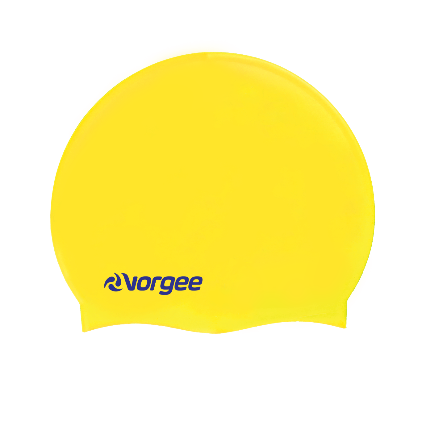 Classic silicone swimming cap in Yellow 