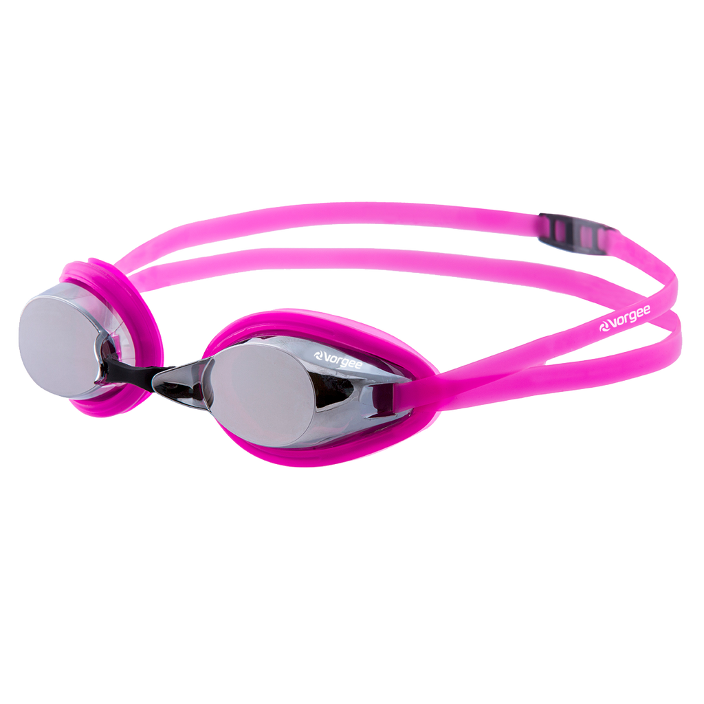 Destroyer swimming goggle in Fluro Pink  