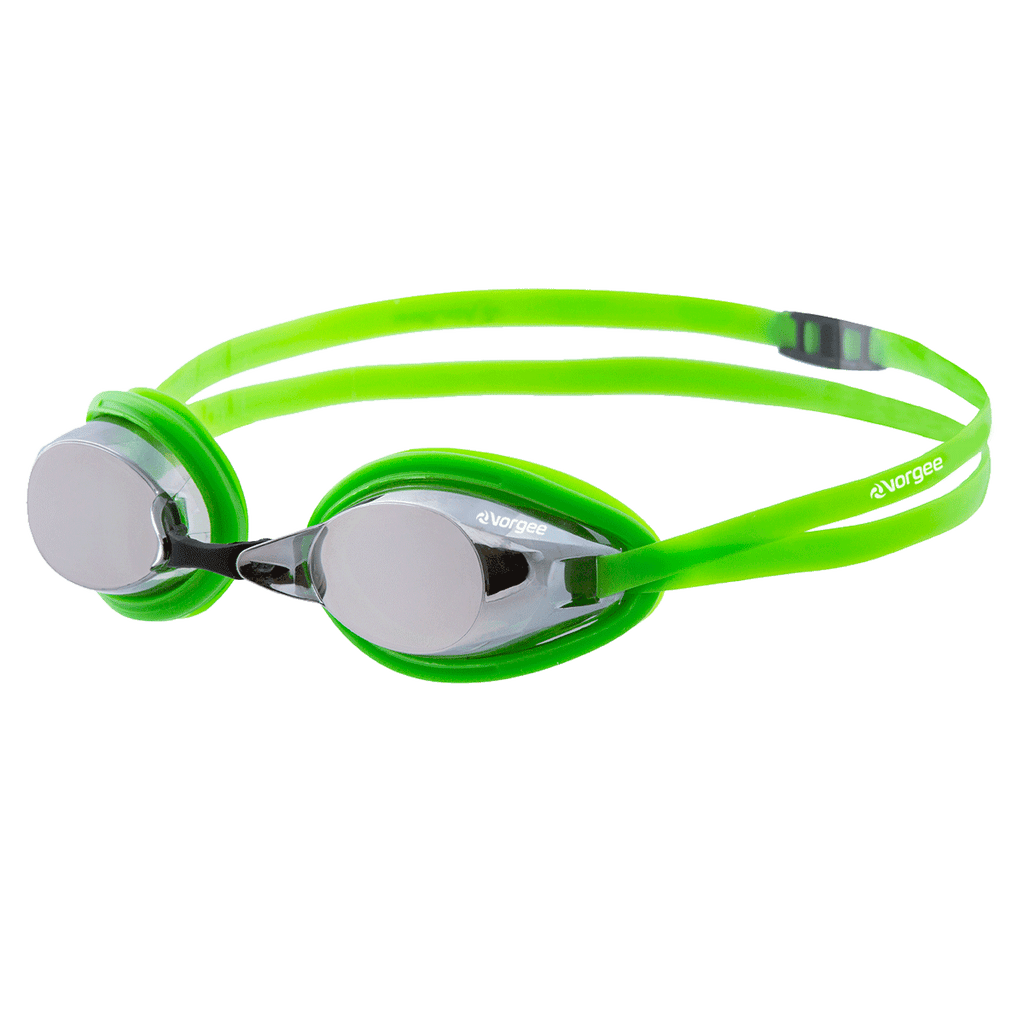 Destroyer swimming goggle in Fluro Green 
