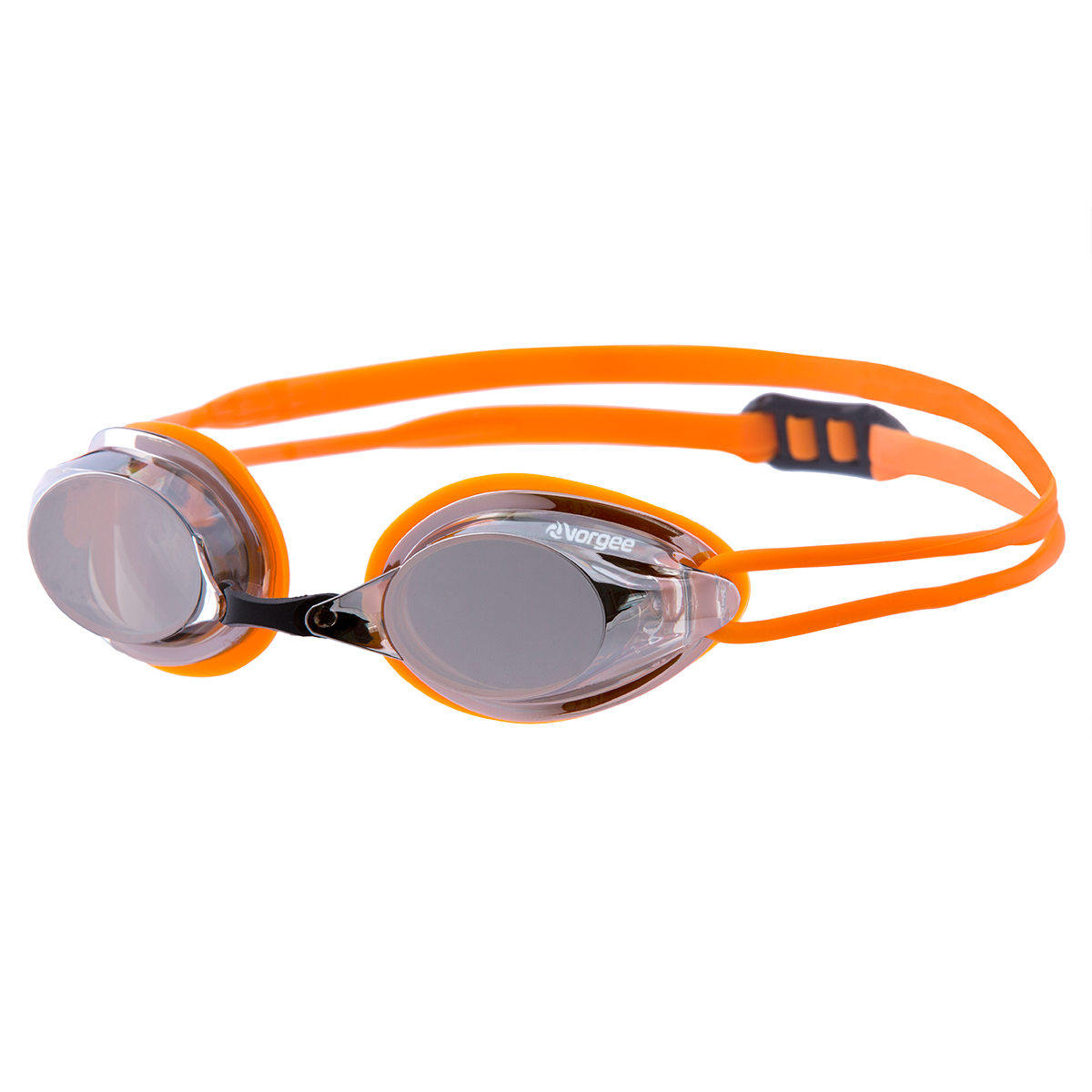 Missile Mirror swimming goggle in Fluro Orange 