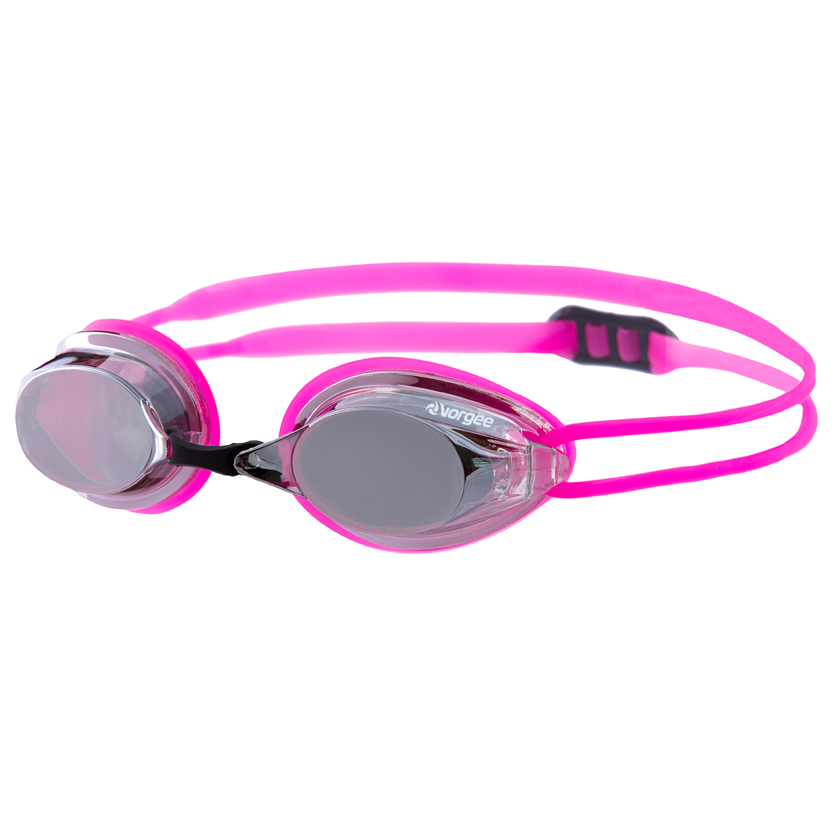 Missile Mirror swimming goggle in Fluro Pink 