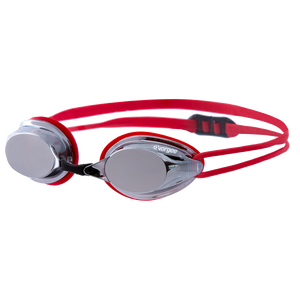 Missile Mirror swimming goggle in Red