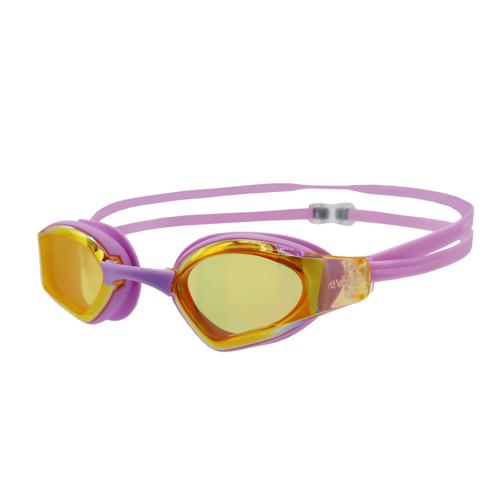 Velox Mirror swimming goggle in Light Purple 