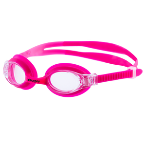 Dolphin Clear junior swimming goggle in Pink & Pink 