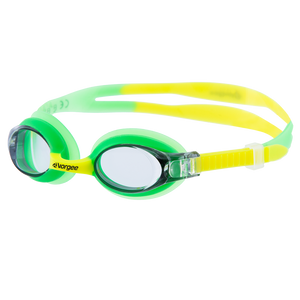 Dolphin Tint junior swimming goggle in Green & Yellow 