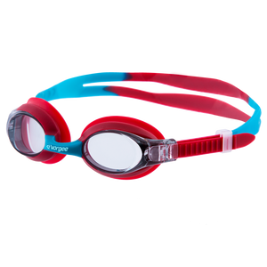 Dolphin Tint junior swimming goggle in Red & Blue