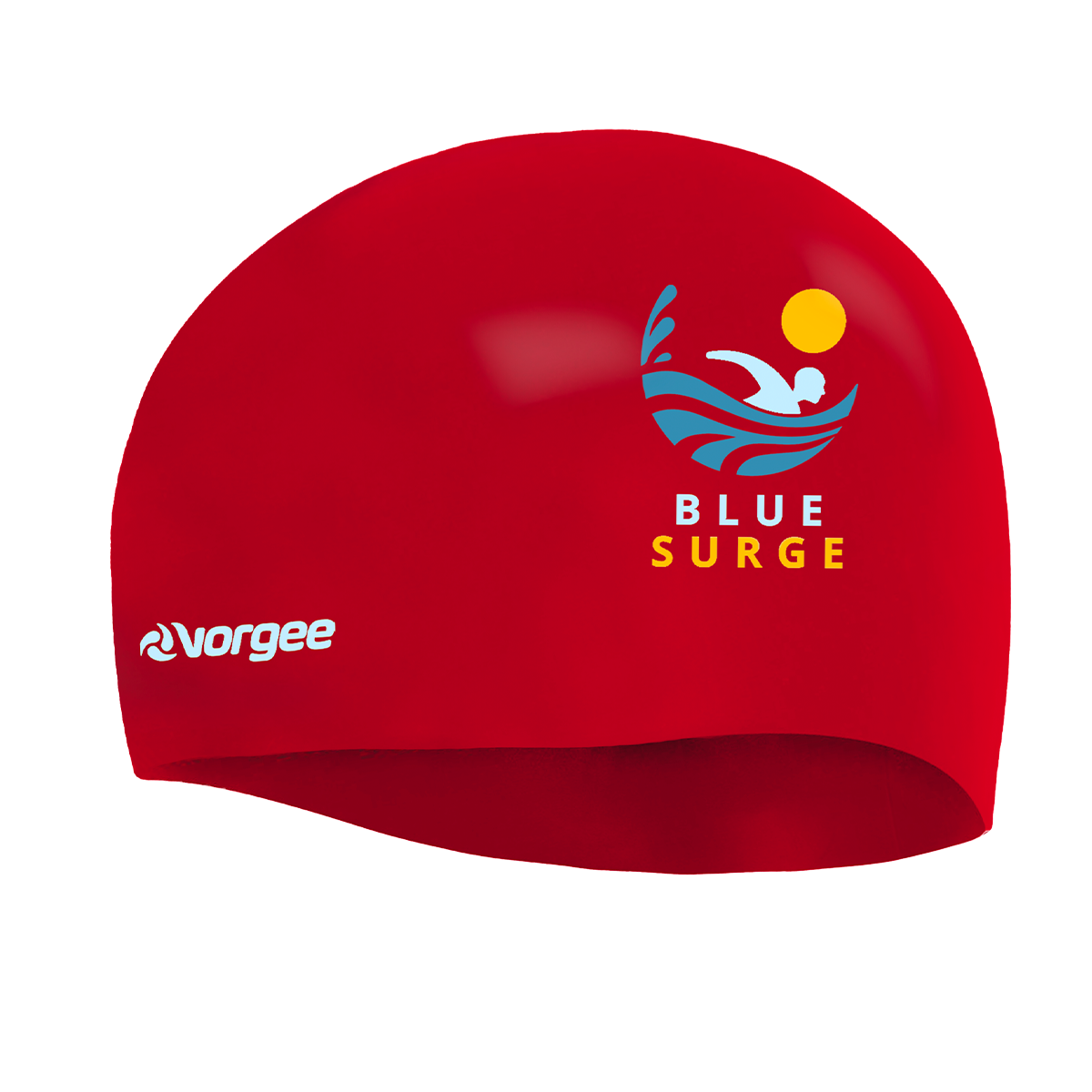 Logo Printed | Dome Silicone Swim Cap