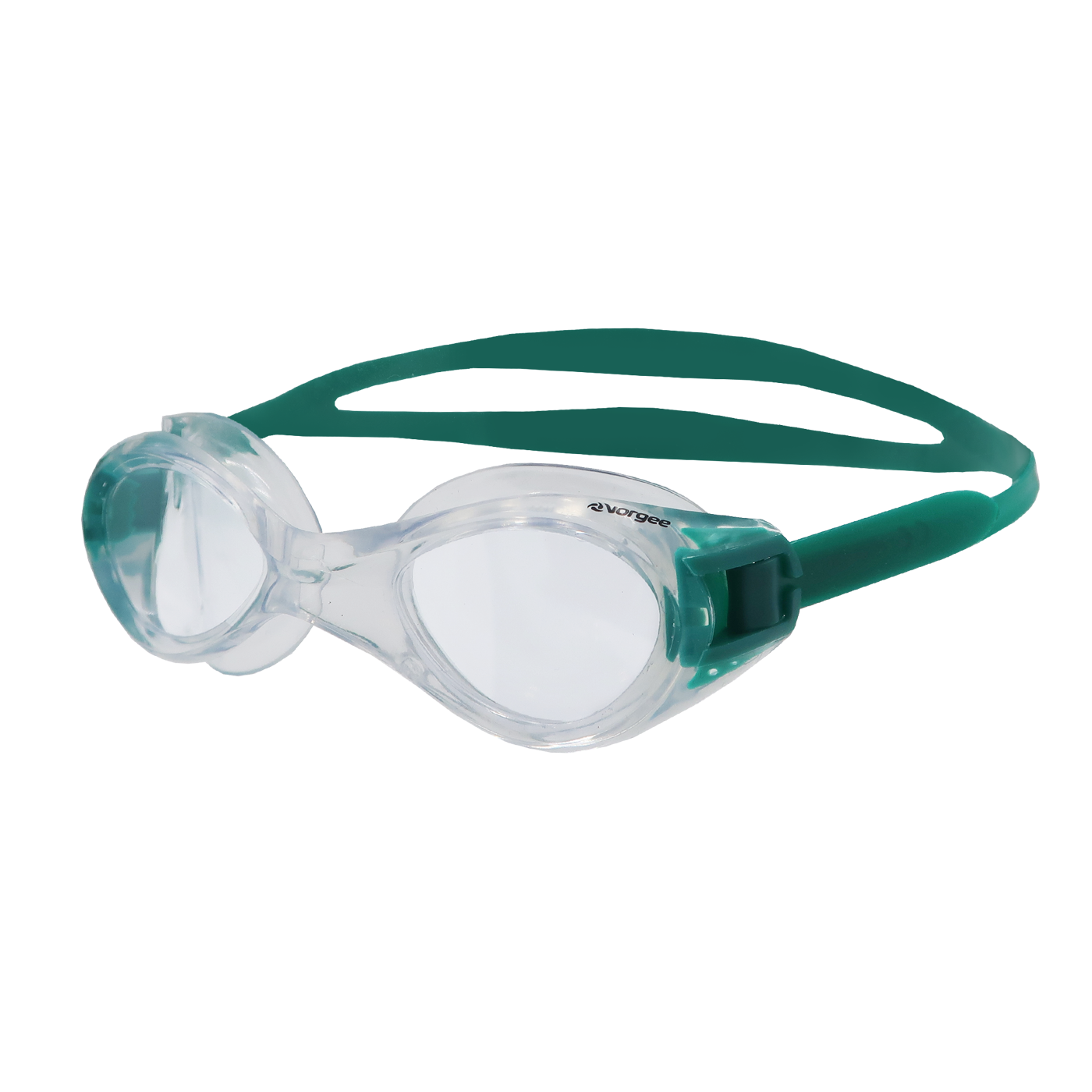 Exceed Clear swimming goggle in Clear & Dark Green 