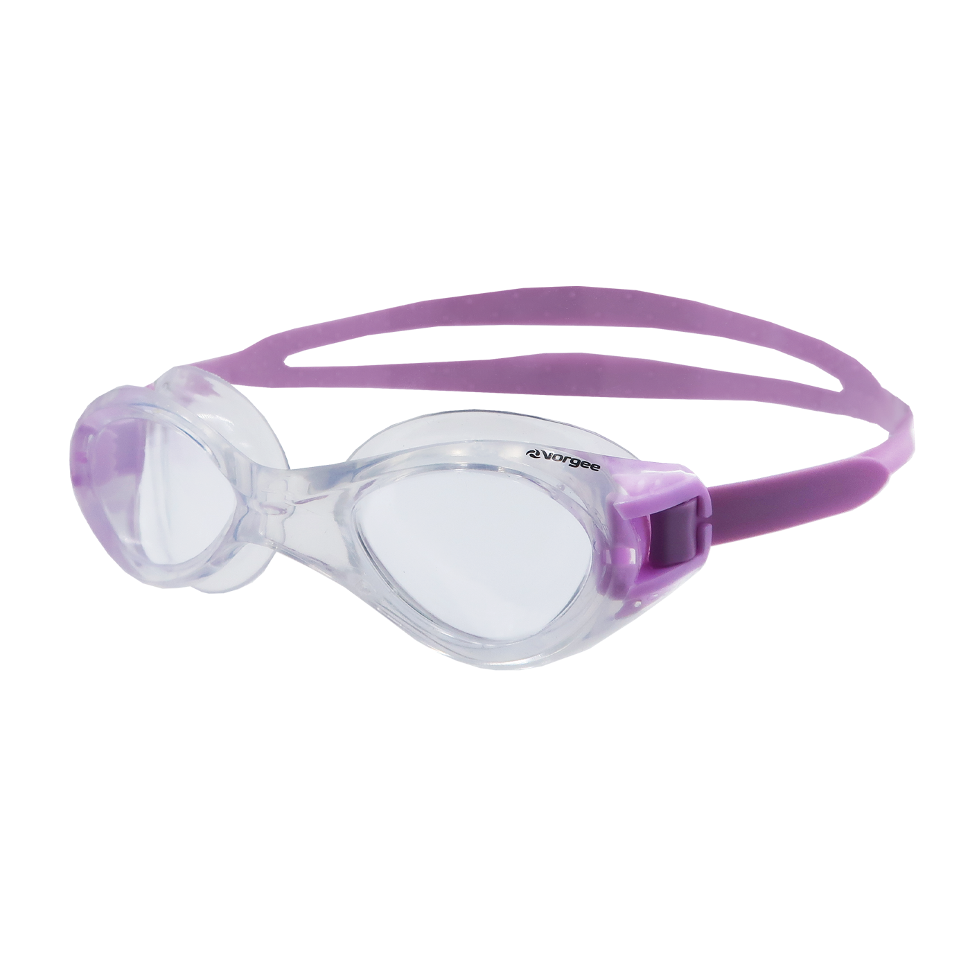 Exceed Clear swimming goggle in Clear & Light Purple 