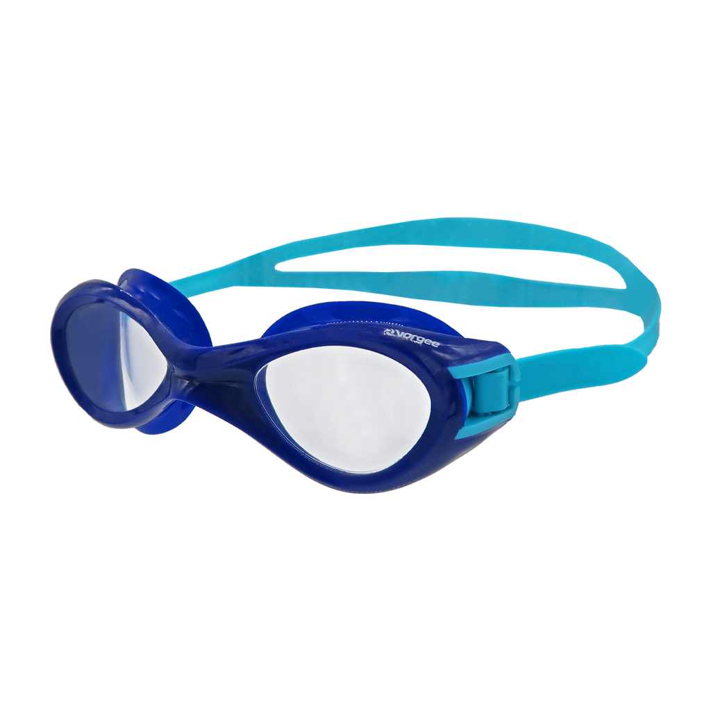 Exceed Clear swimming goggle in Navy & Aqua 