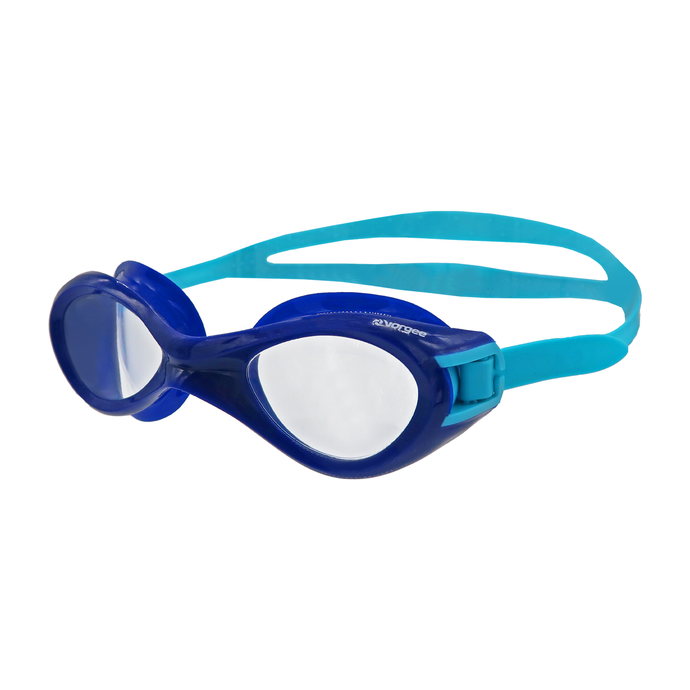 Exceed Clear swimming goggle in Navy & Aqua 