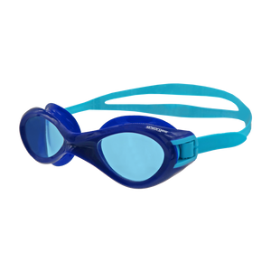 Exceed Tint swimming goggle in Navy & Aqua  with a blue lens