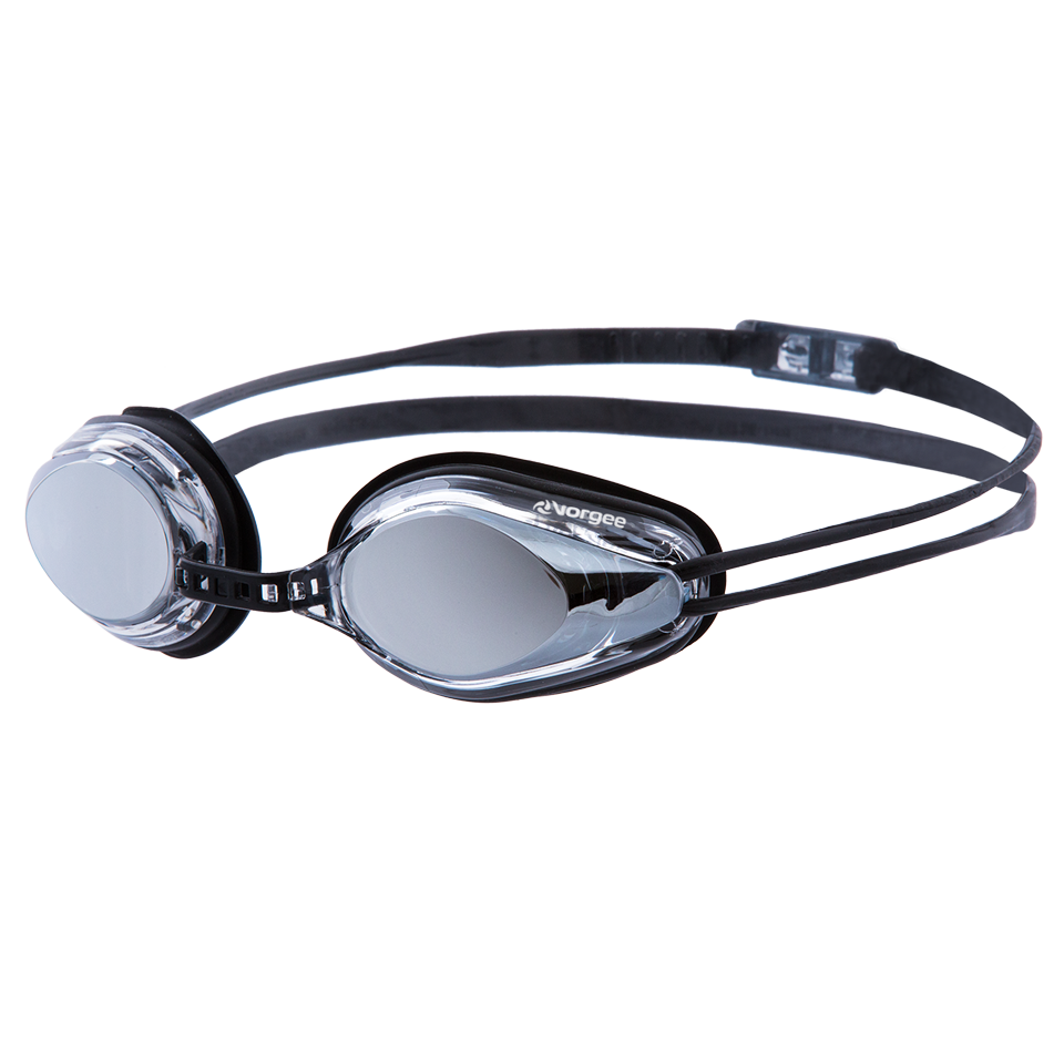 Pearl Mirror swimming goggle in Black