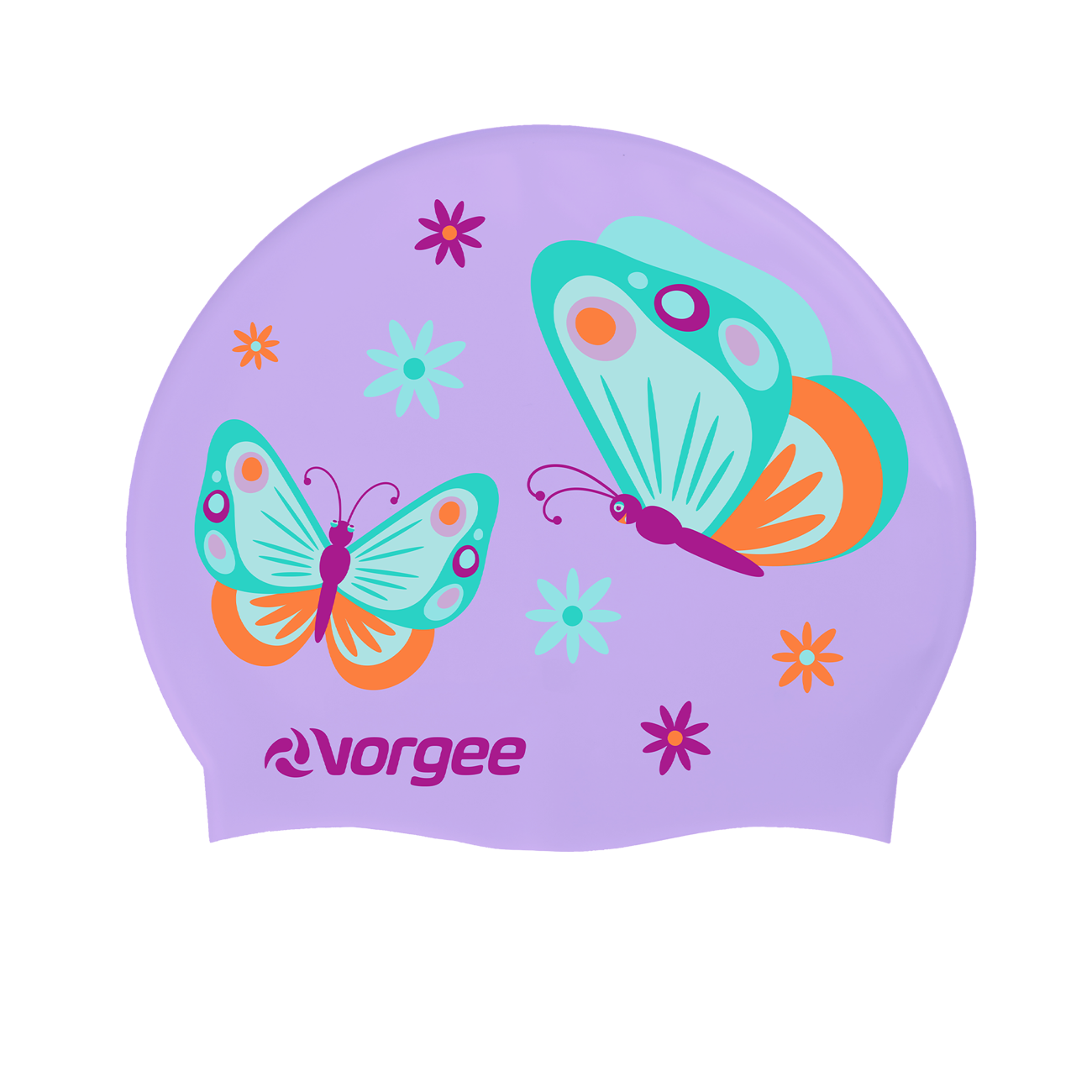 Character Jnr Silicone Swim Cap | Butterfly