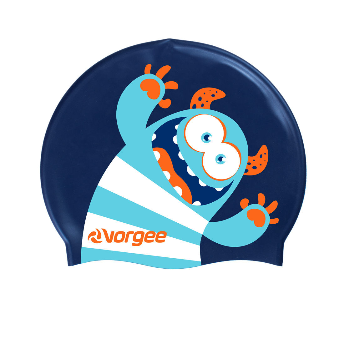 Character Jnr Silicone Swim Cap | Monster