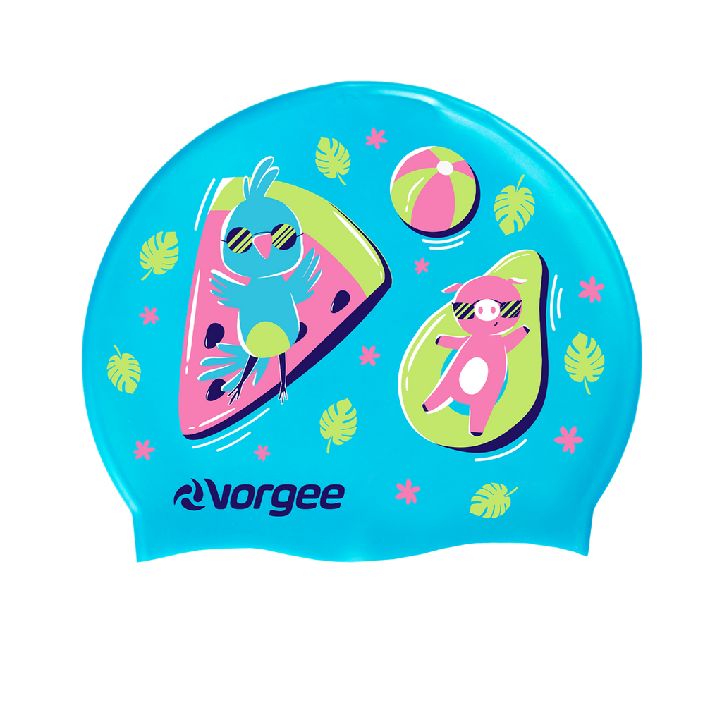 Character Jnr Silicone Swim Cap | Quokka