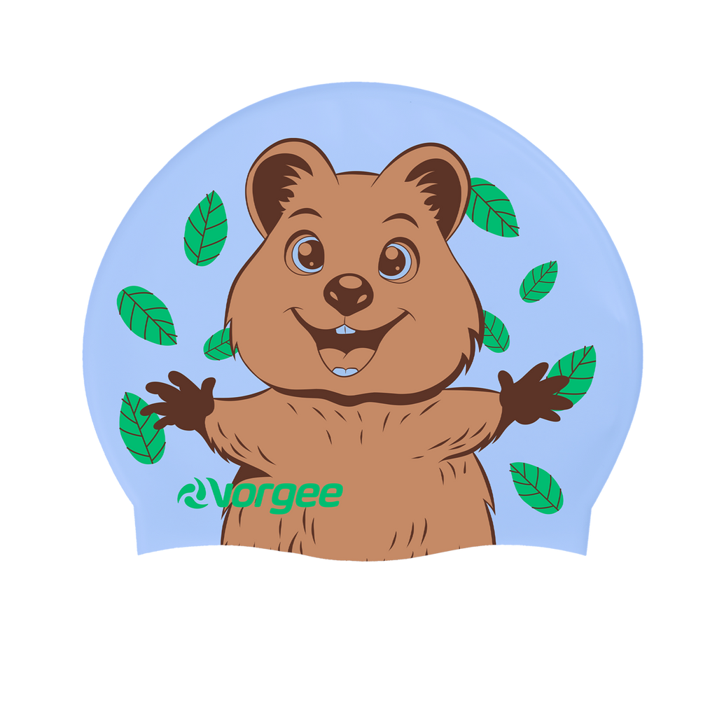 Character Jnr Silicone Swim Cap | Quokka