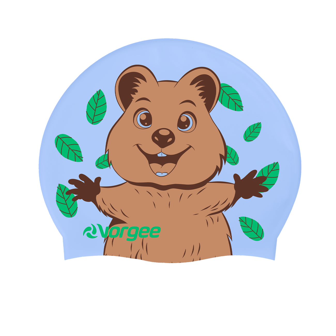 Character Jnr Silicone Swim Cap | Quokka