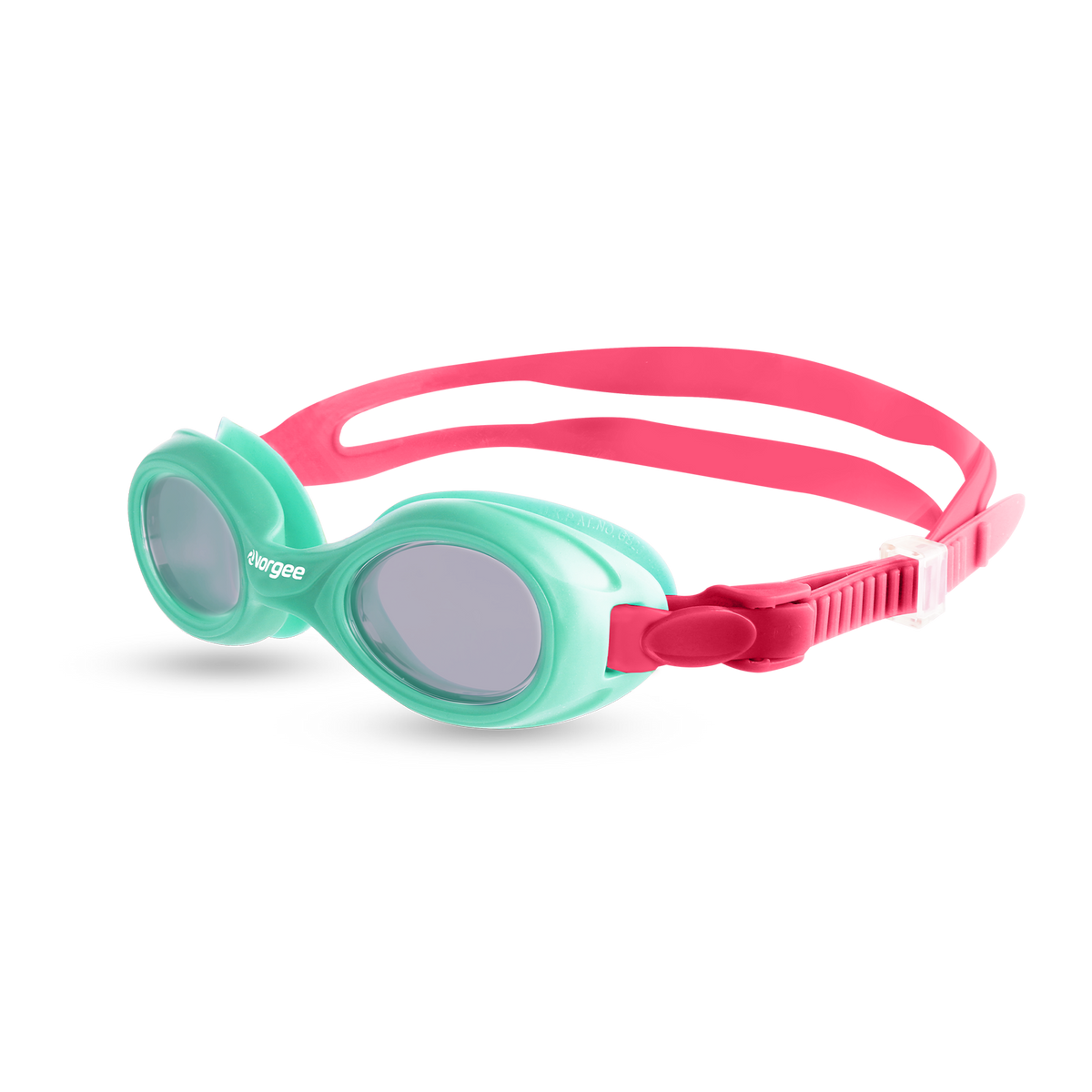 Starfish Kids Alive Tint junior swimming goggle in Mint Green & Pink 