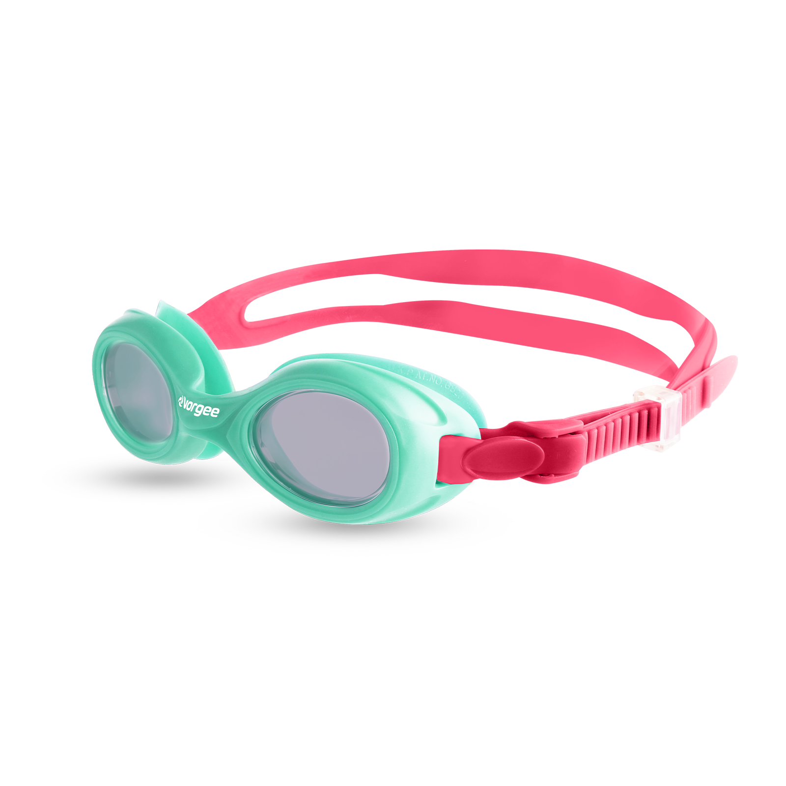 Starfish Kids Alive Tint junior swimming goggle in Mint Green & Pink 